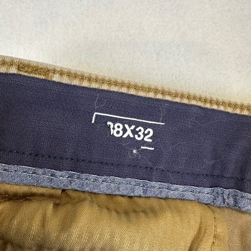 Sonoma Goods For Life Mens 38x31 Flexwear Cargo Pants Khaki Tan Straight Leg - Picture 7 of 12